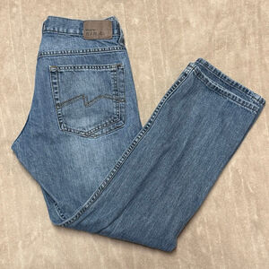 Men's Wrangler Blue Slim Straight Jeans 32x30